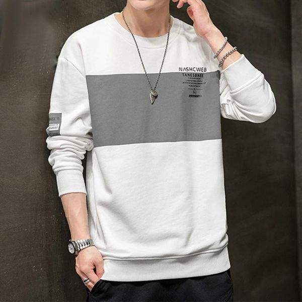 men's hoodies & sweatshirts round neck pullover sweater mens clothing long sleeved t shirt casual patchwork print cotton autumn male, Black
men's hoodies & sweatshirts round neck pullover sweater mens clothing long sleeved t shirt casual patchwork print cotton autumn male, Black