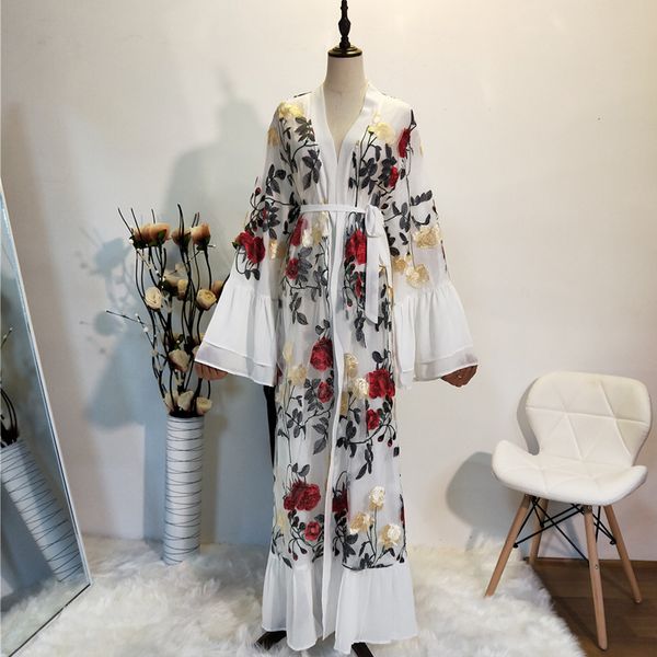 Ramadan Dubai Abaya Robe Femme Kimono Cardigan Muslim Dress Women Kaftans Caftan Marocain Qatar Elbise Turkish Islamic ClothingPlus size clo
Ramadan Dubai Abaya Robe Femme Kimono Cardigan Muslim Dress Women Kaftans Caftan Marocain Qatar Elbise Turkish Islamic ClothingPlus size clo