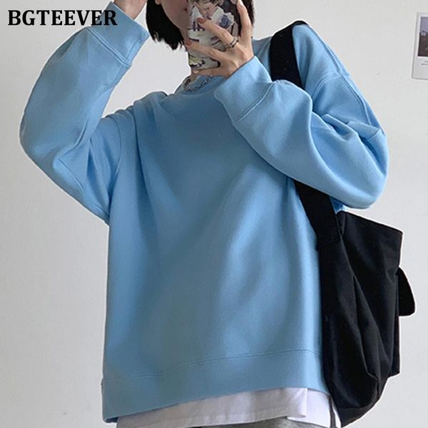 women's hoodies & sweatshirts bgteever chic women o-neck thick tracksuits autumn winter long sleeve casual warm female 2021 ladies outw, Black
women's hoodies & sweatshirts bgteever chic women o-neck thick tracksuits autumn winter long sleeve casual warm female 2021 ladies outw, Black