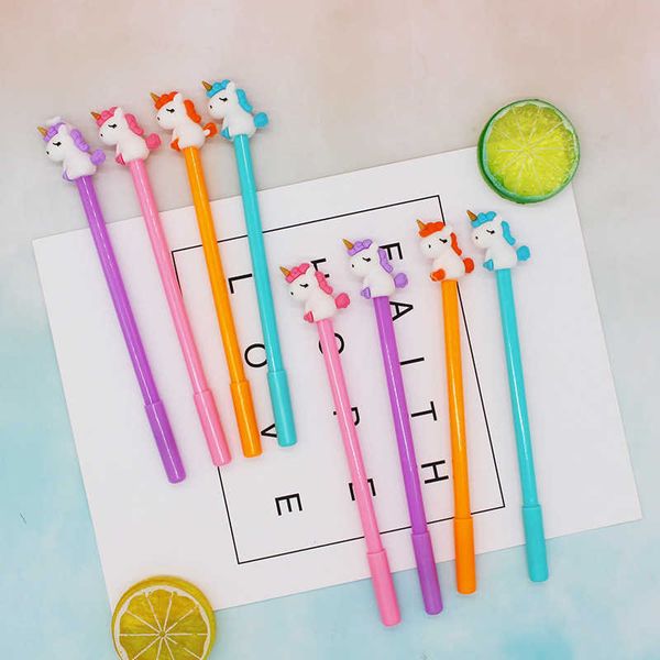 pen korean creative cartoon unicorn neutral pvc soft glue black water ball point student writing
pen korean creative cartoon unicorn neutral pvc soft glue black water ball point student writing