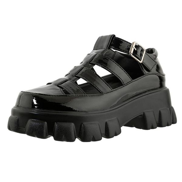 big size 46 roman style woman sandals chunky heels summer shoes dress, Black
big size 46 roman style woman sandals chunky heels summer shoes dress, Black