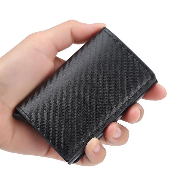 card holders antitheft vintage holder wallets rfid black magic trifold leather slim mini wallet small money bag male purses, Brown;gray
card holders antitheft vintage holder wallets rfid black magic trifold leather slim mini wallet small money bag male purses, Brown;gray