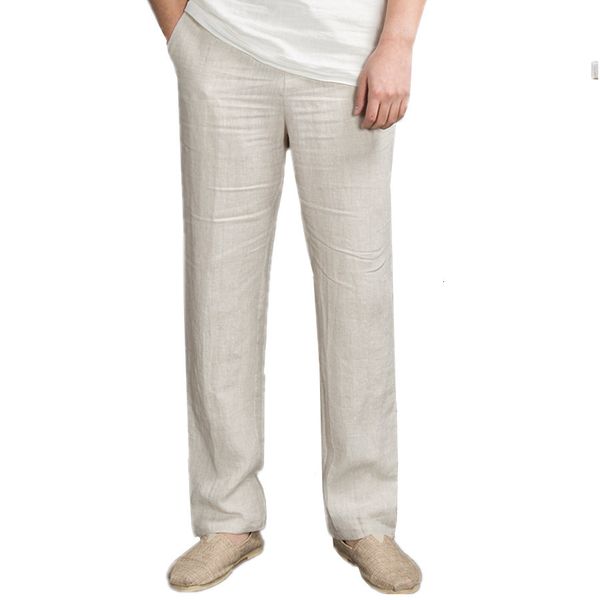 men's pants summer loose mens trousers pure color cotton and linen men cool breathable drawstring male bnzi, Black
men's pants summer loose mens trousers pure color cotton and linen men cool breathable drawstring male bnzi, Black