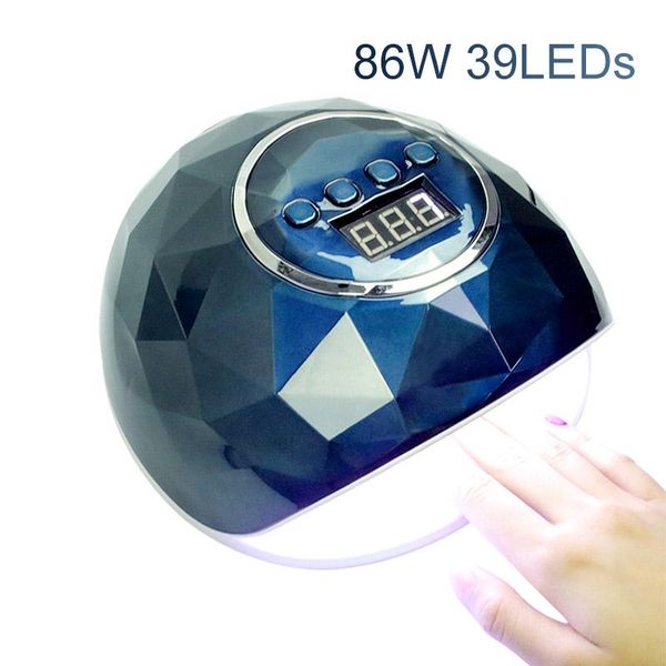 nail dryers 86w led lamp professional with 39pcs timer for dryer quick drying gel polish manicure pedicure
nail dryers 86w led lamp professional with 39pcs timer for dryer quick drying gel polish manicure pedicure