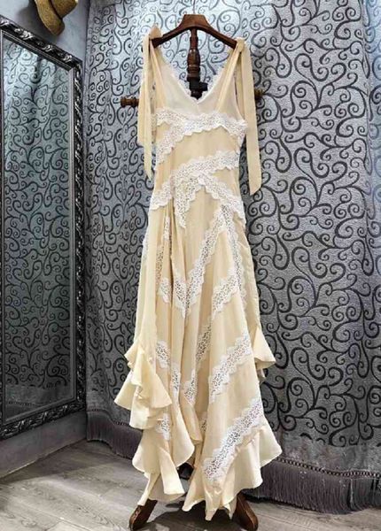 capris floor length 2021 spring summer party evening women spaghetti strap white lace patchwork long maxi gown, Black;gray
capris floor length 2021 spring summer party evening women spaghetti strap white lace patchwork long maxi gown, Black;gray