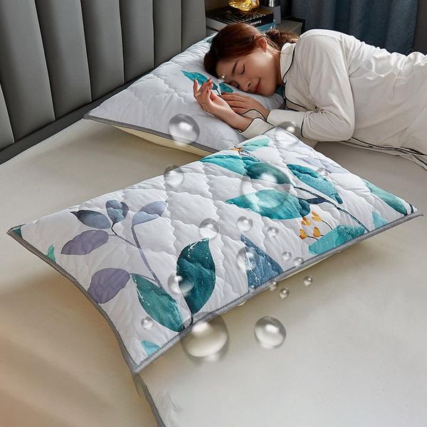 pillow case northern europe double-deck pillowcase waterproof anti-mite anti-bacterial quilted cotton bedroom home decoration
pillow case northern europe double-deck pillowcase waterproof anti-mite anti-bacterial quilted cotton bedroom home decoration