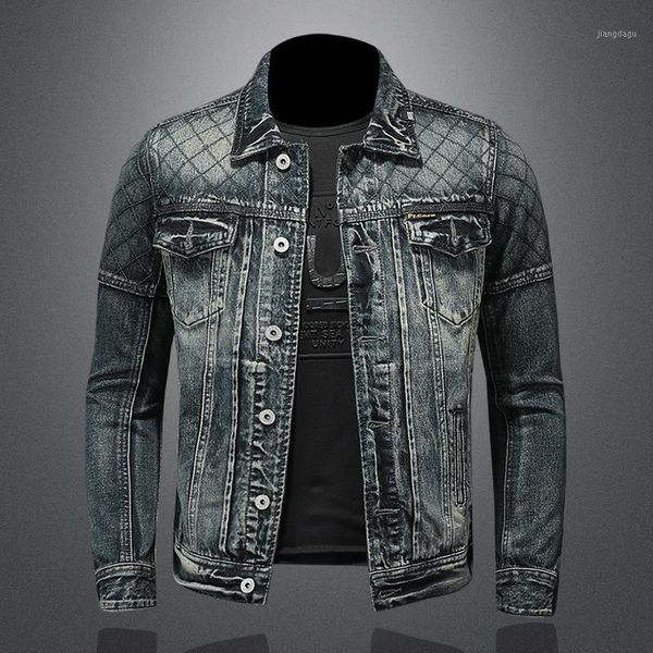 men's jackets european and american spring wear jeans jacket casual retro slightly fat large size stand-up collar zipper cycling, Black;brown
men's jackets european and american spring wear jeans jacket casual retro slightly fat large size stand-up collar zipper cycling, Black;brown