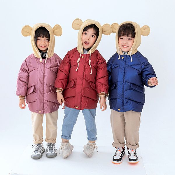 winter boys girls jacket fashion cute thick hooded down padded coat cotton-padded jacket coat children clothes, Blue;gray
winter boys girls jacket fashion cute thick hooded down padded coat cotton-padded jacket coat children clothes, Blue;gray