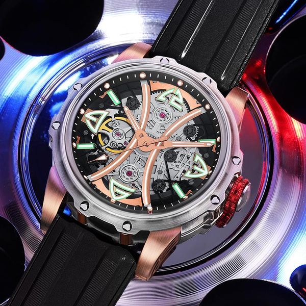wristwatches hanboro watch tourbillon mechanical men ultra thin ten hollow out men's fashion luminous watches, Slivery;brown
wristwatches hanboro watch tourbillon mechanical men ultra thin ten hollow out men's fashion luminous watches, Slivery;brown