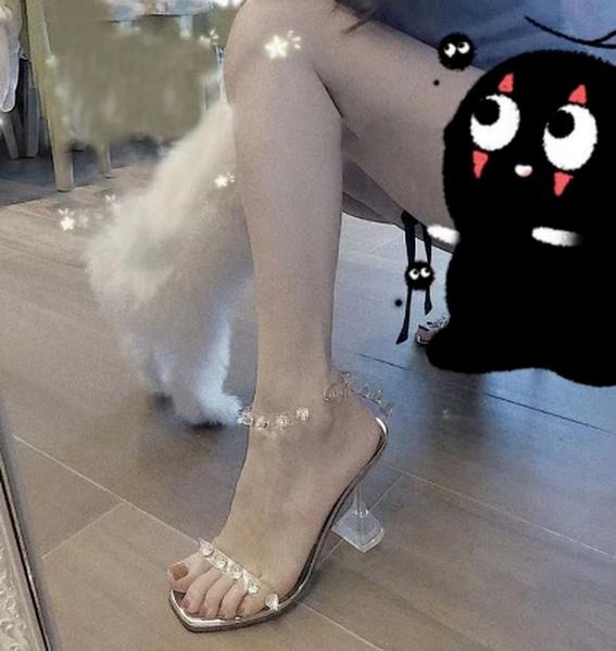 sandals star style summer transparent women fashion crystal clear heeled female party prom shoes high heels gladiator, Black
sandals star style summer transparent women fashion crystal clear heeled female party prom shoes high heels gladiator, Black
