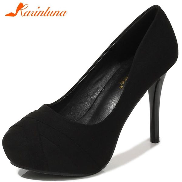 dress shoes karin classic female party casual fashion pumps round toe high heels flock women solid, Black
dress shoes karin classic female party casual fashion pumps round toe high heels flock women solid, Black
