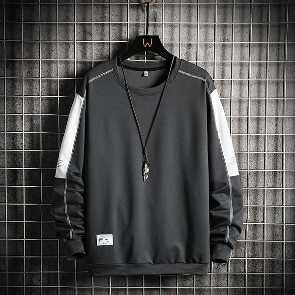 mens sweater men's sweater 2021 new youth autumn trend color blocking round neck pullover casual sports, Black
mens sweater men's sweater 2021 new youth autumn trend color blocking round neck pullover casual sports, Black