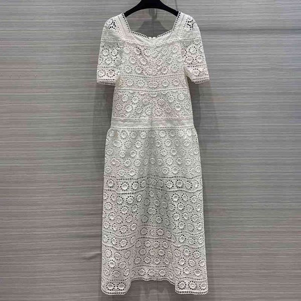 dresses hollow out white for women v neck short sleeve high waist patchwork lace midi es female 2021 fashion, Black;gray
dresses hollow out white for women v neck short sleeve high waist patchwork lace midi es female 2021 fashion, Black;gray