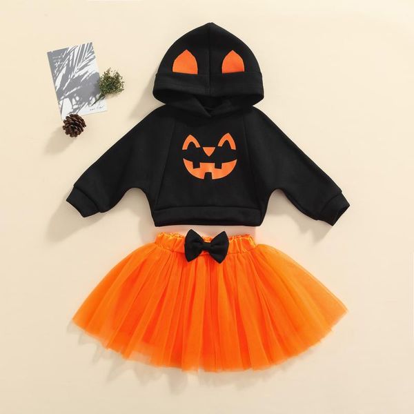 clothing sets 2 pieces toddler baby girls halloween clothes set pumpkin print long sleeve hooded sweatshirt bowknot mesh tulle skirt 1-4 yea, White
clothing sets 2 pieces toddler baby girls halloween clothes set pumpkin print long sleeve hooded sweatshirt bowknot mesh tulle skirt 1-4 yea, White
