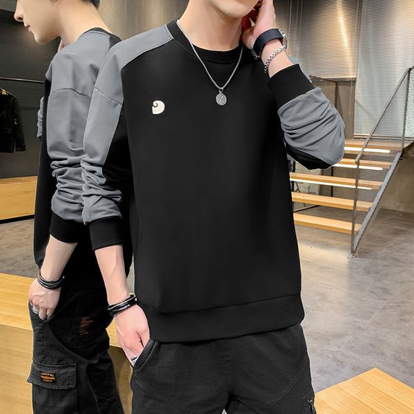 ne round fashion brand 2021 spring and autumn leisure trend loose t-shirt pullover long sve men's sweater, Black
ne round fashion brand 2021 spring and autumn leisure trend loose t-shirt pullover long sve men's sweater, Black