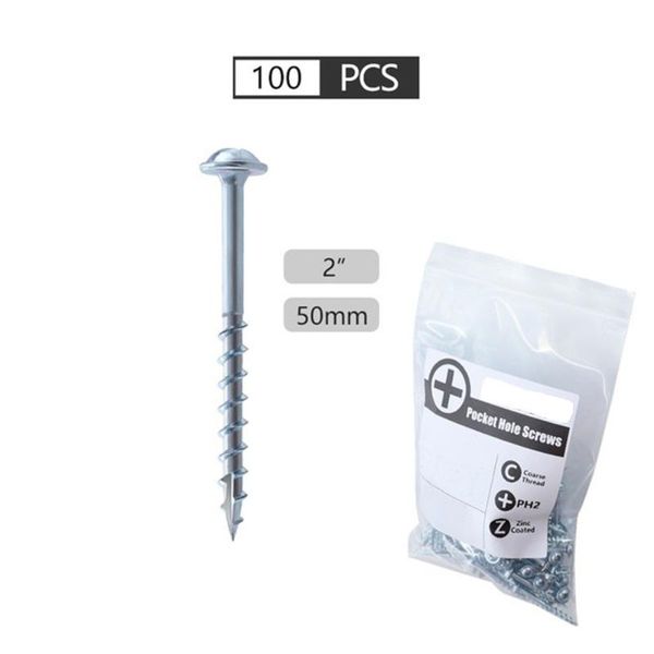 hand tools 100pcs pocket hole screws 25-63mm self tapping screw for jig system in one bag
hand tools 100pcs pocket hole screws 25-63mm self tapping screw for jig system in one bag