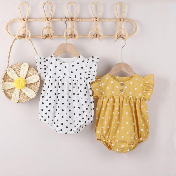 rompers 2021 toddler girls summer romper, baby polka dot henley neck ruffled sleeves jumpsuit with crotch buttons, 0-24 months, Blue
rompers 2021 toddler girls summer romper, baby polka dot henley neck ruffled sleeves jumpsuit with crotch buttons, 0-24 months, Blue