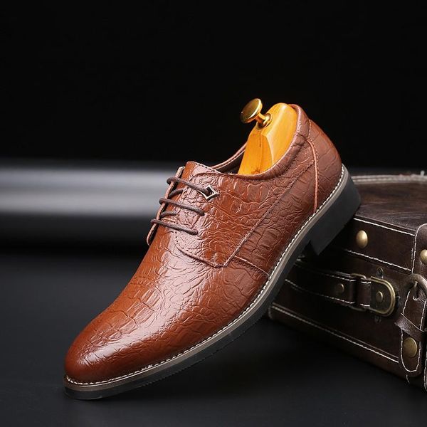 fashion business dress men shoes classic leather men's suits oxfords size 37-48, Black
fashion business dress men shoes classic leather men's suits oxfords size 37-48, Black