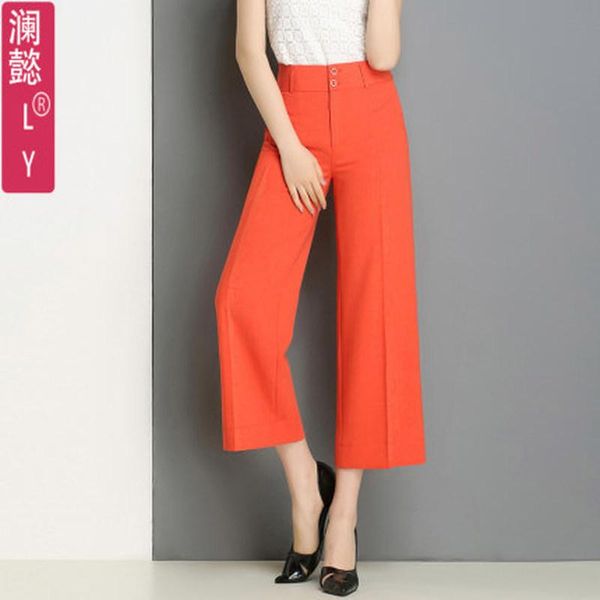 women's pants & capris 2021 spring and summer fashion light thin section is smooth wrinkle-nine-point show tide, Black;white
women's pants & capris 2021 spring and summer fashion light thin section is smooth wrinkle-nine-point show tide, Black;white