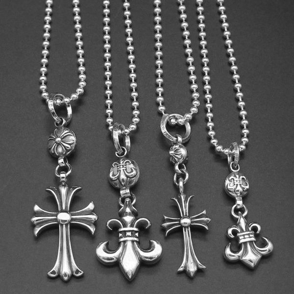 2021 hong kong crosin necklace ch classic basic cross boy scout flower couple, Silver
2021 hong kong crosin necklace ch classic basic cross boy scout flower couple, Silver
