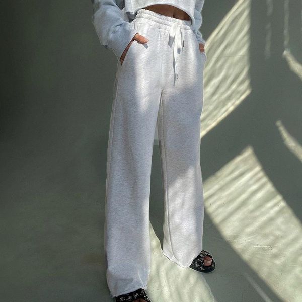 women's pants & capris gray women sports sweatpants high waist drawstring female casual pockets wide leg trousers jogging femme 2021, Black;white
women's pants & capris gray women sports sweatpants high waist drawstring female casual pockets wide leg trousers jogging femme 2021, Black;white