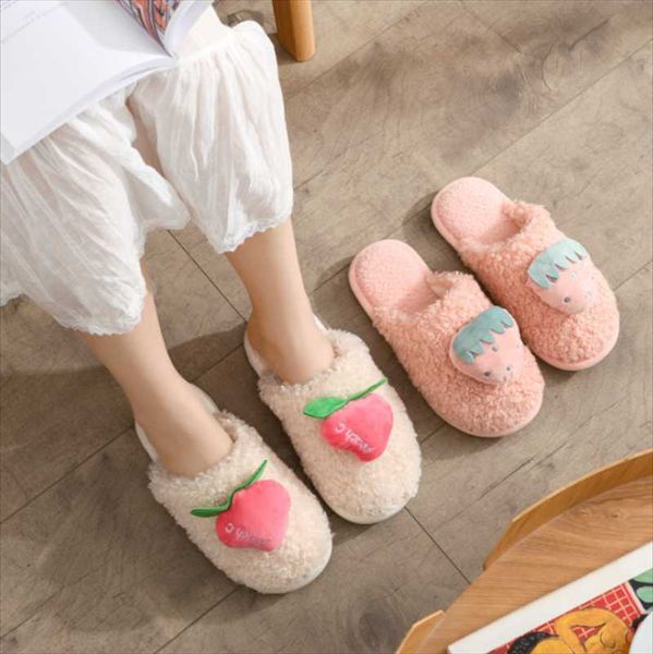 slippers 2021 fashion winter women's / men's cotton lovely home fluffy cartoon fruit warm breathable plush shoes, Black
slippers 2021 fashion winter women's / men's cotton lovely home fluffy cartoon fruit warm breathable plush shoes, Black