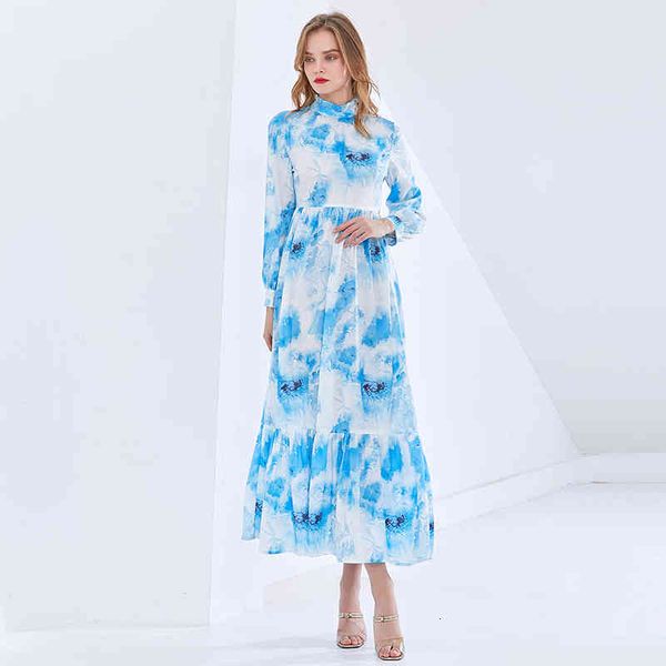 dresses print tie dye for women stand collar long sleeve high waist hit color elegant midi spring es female 2021, Black;gray
dresses print tie dye for women stand collar long sleeve high waist hit color elegant midi spring es female 2021, Black;gray
