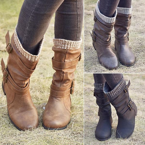 boots 2021 autumn winter big size european american woolen women's boot side buckle decoration mid-tube ladies warm female shoes, Black
boots 2021 autumn winter big size european american woolen women's boot side buckle decoration mid-tube ladies warm female shoes, Black