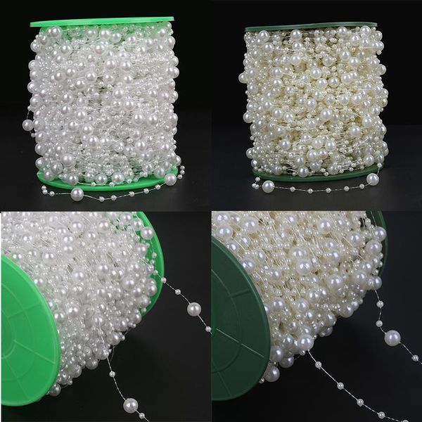 party decoration 5meters beige/white fishing line artificial pearls beads chain flowers bridal bouquet for diy garland wedding
party decoration 5meters beige/white fishing line artificial pearls beads chain flowers bridal bouquet for diy garland wedding