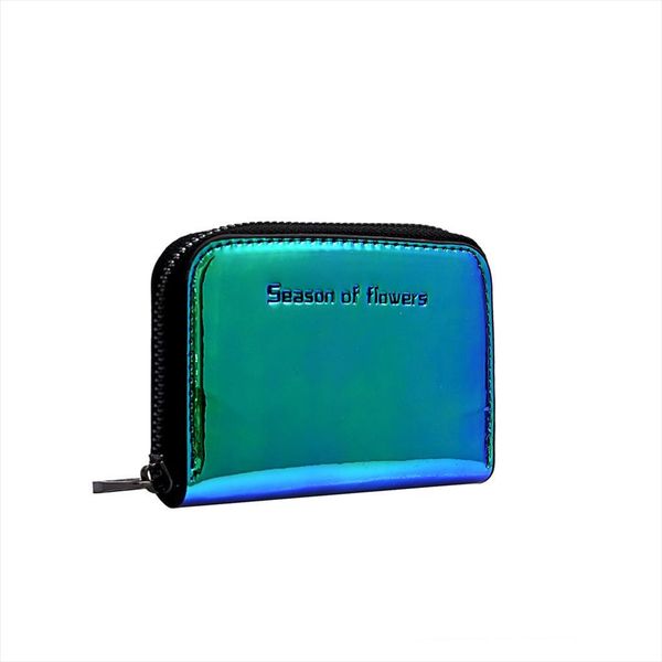 women laser holographic wallets short cute purse small wallet folding card holder coin, Red;black
women laser holographic wallets short cute purse small wallet folding card holder coin, Red;black