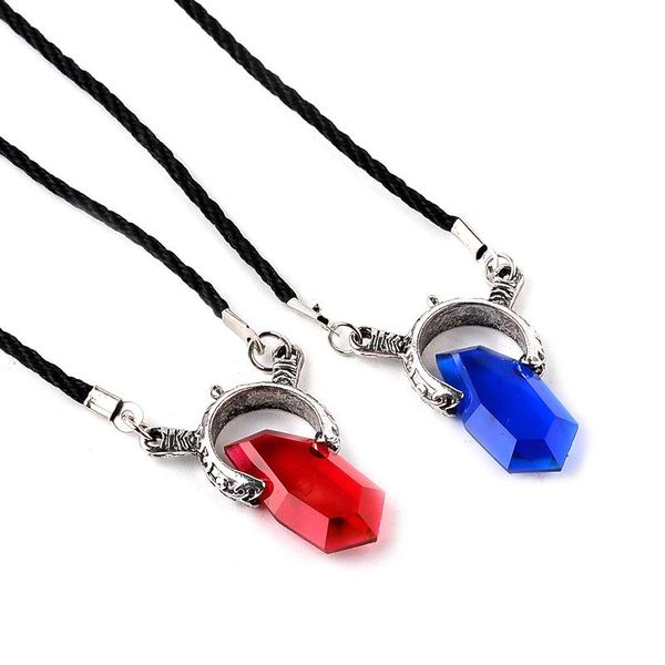 pendant necklaces lucky game film demon logo couple soul stone necklace love woman mother girl gift wedding blessing jewelry, Silver
pendant necklaces lucky game film demon logo couple soul stone necklace love woman mother girl gift wedding blessing jewelry, Silver