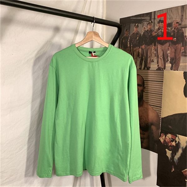 t shirts autumn and winter solid color round neck long-sleeved t-shirt korean version of the loose trend coat tide, White;black
t shirts autumn and winter solid color round neck long-sleeved t-shirt korean version of the loose trend coat tide, White;black