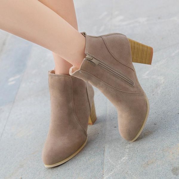boots women shoes flock ankle round toe spring autumn female ladies party western stretch fabric high heels, Black
boots women shoes flock ankle round toe spring autumn female ladies party western stretch fabric high heels, Black