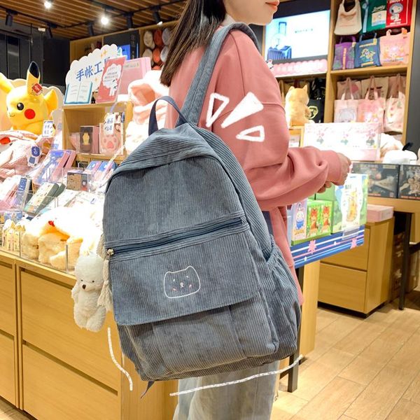 backpack girls school bags for teenage couple vintage corduroy women men cartoon college 15 inch lapbackpacks female
backpack girls school bags for teenage couple vintage corduroy women men cartoon college 15 inch lapbackpacks female