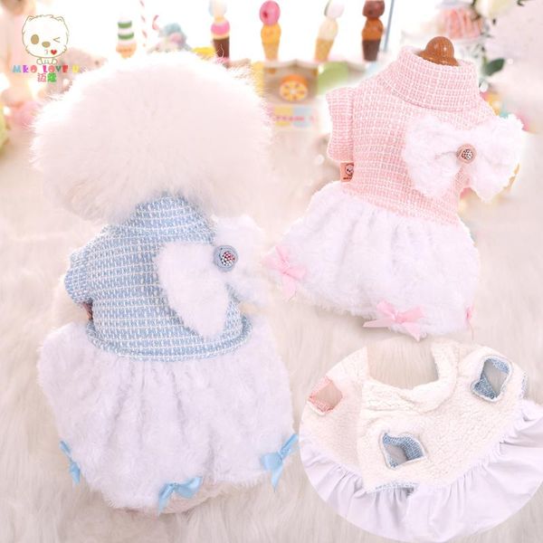 dog apparel 2021 big bow cat clothes thickened cotton warm autumn winter padded teddy bear pet pink blue
dog apparel 2021 big bow cat clothes thickened cotton warm autumn winter padded teddy bear pet pink blue