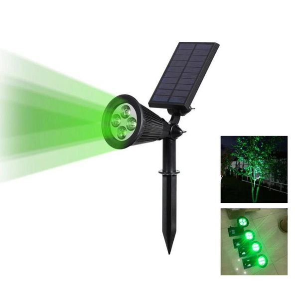 4leds green solar light spotlight lawn outdoor ground insert adjustable angle waterproof lamp wall decoration lamps
4leds green solar light spotlight lawn outdoor ground insert adjustable angle waterproof lamp wall decoration lamps