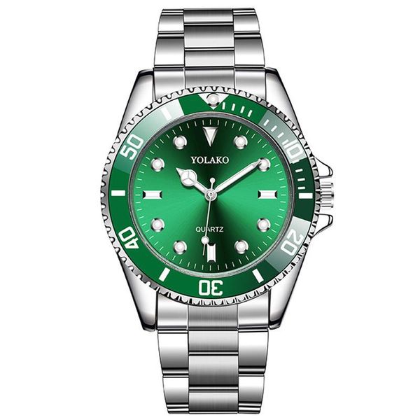 wristwatches casual business men's watches luxury date green dial fashion relogio masculino, Slivery;brown
wristwatches casual business men's watches luxury date green dial fashion relogio masculino, Slivery;brown