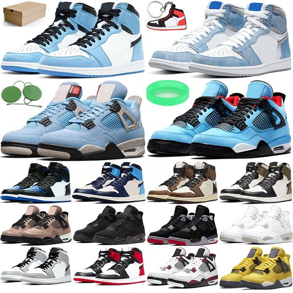 Basketball Shoes 1 1s Hyper Royal University Blue Dark Mocha 4 4s White Oreo Cactus Jack Taupe Haze Black Cat Mens Sports Women Sneakers Trainers
Basketball Shoes 1 1s Hyper Royal University Blue Dark Mocha 4 4s White Oreo Cactus Jack Taupe Haze Black Cat Mens Sports Women Sneakers Trainers