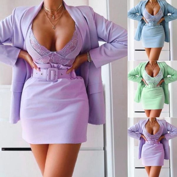 two piece dress fashion 2piece sets women blazer slash neck office long sleeve suit coat+skirt set pink clothing, White
two piece dress fashion 2piece sets women blazer slash neck office long sleeve suit coat+skirt set pink clothing, White
