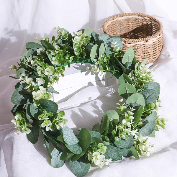 decorative flowers & wreaths 40cm/15.74inch green leaves wreath artificial plants fake ary large eucalyptus leaf door hanging-garland wi
decorative flowers & wreaths 40cm/15.74inch green leaves wreath artificial plants fake ary large eucalyptus leaf door hanging-garland wi