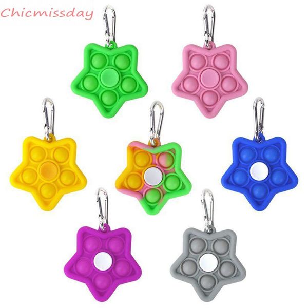 in stock five-pointed star fidget toys fidget spinner push it bubble funny key ring relieve children's anxiety and stress toys dhl
in stock five-pointed star fidget toys fidget spinner push it bubble funny key ring relieve children's anxiety and stress toys dhl