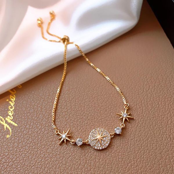 classic fashion cubic zirconia gold chain bracelet woman korea lucky party jewelry anniversary gift for girls link,, Black
classic fashion cubic zirconia gold chain bracelet woman korea lucky party jewelry anniversary gift for girls link,, Black