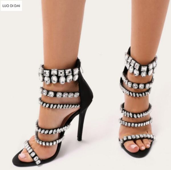 fashion women wedding shoes diamond high heels party summer gladiator sandals black dress crystal
fashion women wedding shoes diamond high heels party summer gladiator sandals black dress crystal