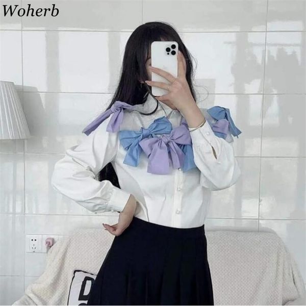 elegant bow bandage white shirt women korean chic office lady blouse fahion clothes high street all match blusas 210519
elegant bow bandage white shirt women korean chic office lady blouse fahion clothes high street all match blusas 210519