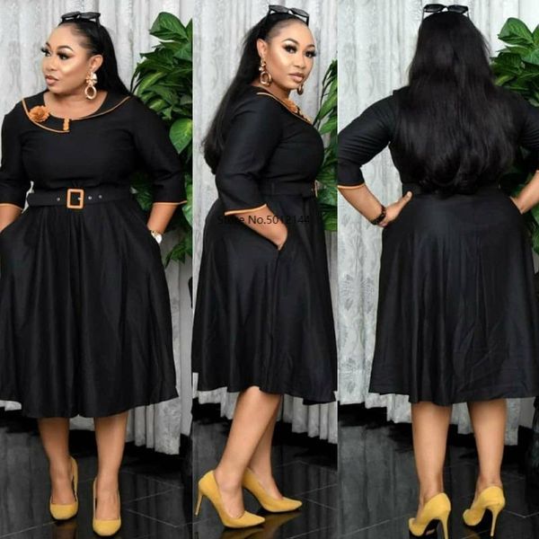 ethnic clothing 2021 summer african women o-neck solid color plus size knee-length dress 2xl-5xl dresses for, Red
ethnic clothing 2021 summer african women o-neck solid color plus size knee-length dress 2xl-5xl dresses for, Red