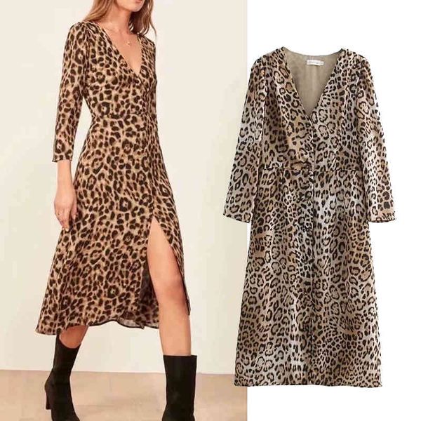 casual dresses 2021 fashion leopard print long sleeve ladies deep v-neck slim vestidos spring midi 2n7g, Black;gray
casual dresses 2021 fashion leopard print long sleeve ladies deep v-neck slim vestidos spring midi 2n7g, Black;gray