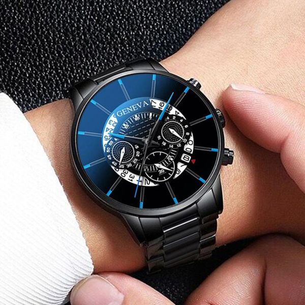 wristwatches 2021 fashion steel men`s watch quartz classic black wristwatch luxury calendar business brand relogio masculino, Slivery;brown
wristwatches 2021 fashion steel men`s watch quartz classic black wristwatch luxury calendar business brand relogio masculino, Slivery;brown