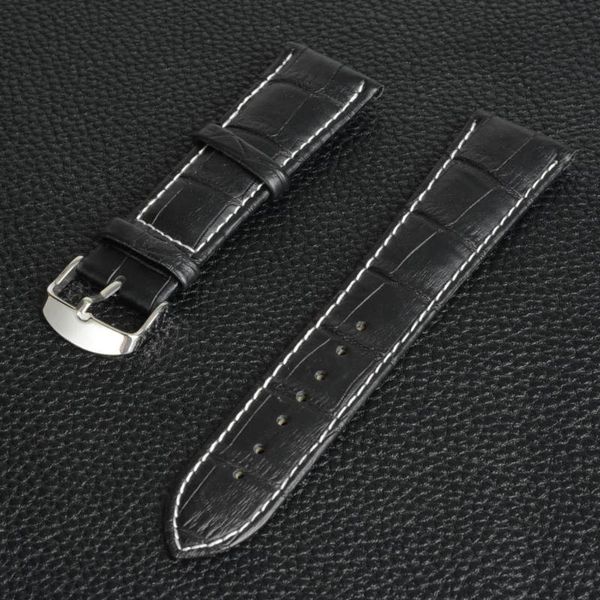 watch bands 22mm durable genuine leather band strap white stitching grain calf watchband sb0517, Black;brown
watch bands 22mm durable genuine leather band strap white stitching grain calf watchband sb0517, Black;brown