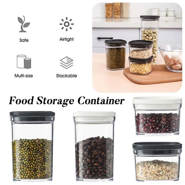 storage bottles & jars 220ml/520ml container plastic kitchen refrigerator noodle box multigrain tank transparent sealed
storage bottles & jars 220ml/520ml container plastic kitchen refrigerator noodle box multigrain tank transparent sealed