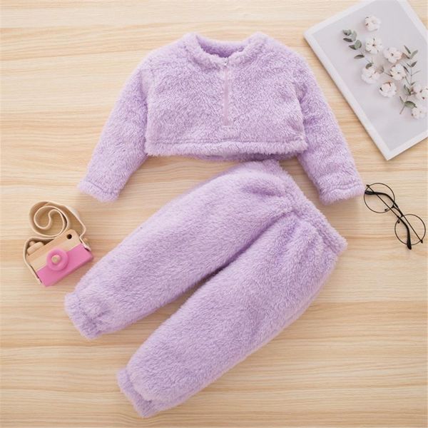 clothing sets 3 colors kid girls plush warm 2pcs set toddler fleece solid color long sleeves crop pullover elastic waist pants fall wint, White
clothing sets 3 colors kid girls plush warm 2pcs set toddler fleece solid color long sleeves crop pullover elastic waist pants fall wint, White